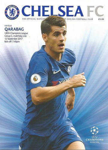 Chelsea v Qarabag - Champions League - 12.09.17