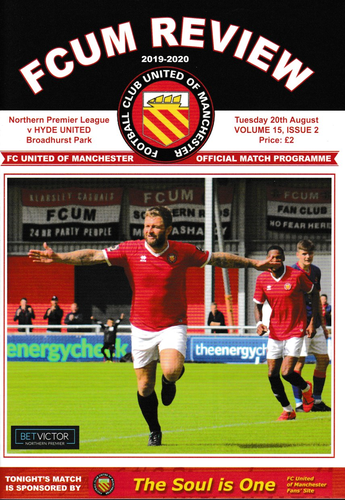 FC United of Manchester v Hyde United - League - 20.08.19