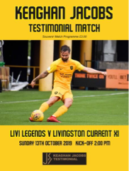 Livi Legends v Livingston Current XI - Keaghan Jacobs Testimonial - 13.10.19