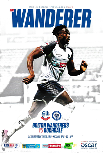 Bolton Wanderers v Rochdale - League - 19.10.19