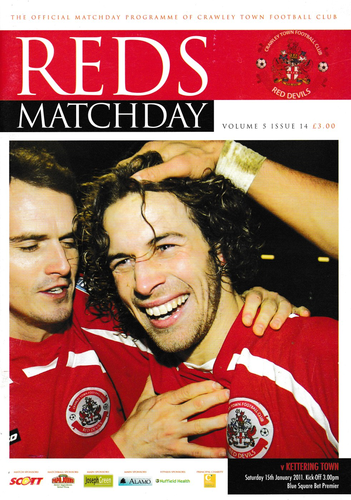 Crawley Town v Kettering Town - League - 15.01.11