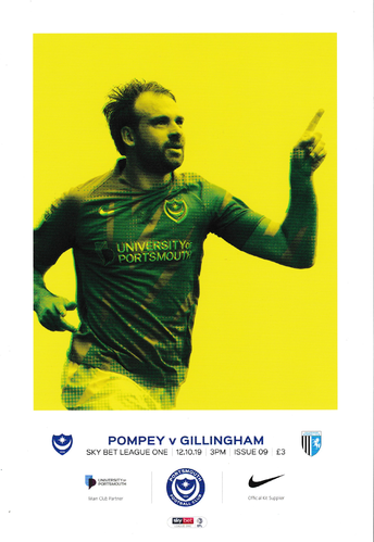 Portsmouth v Gillingham - League - 12.10.19