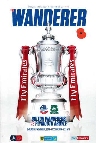Bolton Wanderers v Plymouth Argyle - FA Cup - 09.11.19