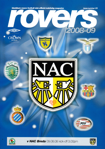 Blackburn Rovers v NAC Breda - Friendly - 09.08.08