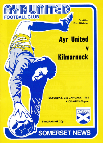 Ayr United v Kilmarnock - League - 02.01.82
