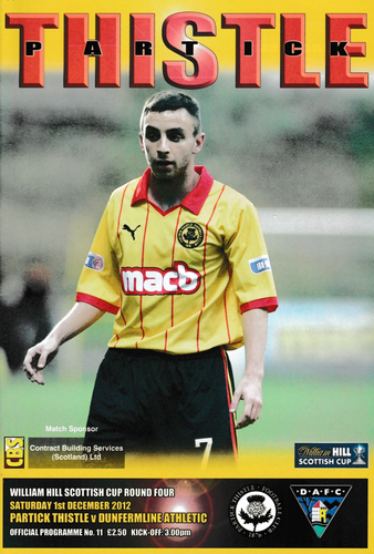 Partick Thistle v Dunfermline Athletic - Scottish Cup - 01.12.12