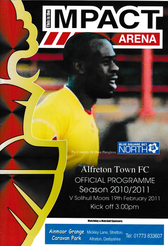 Alfreton Town v Solihull Moors - League - 19.02.11