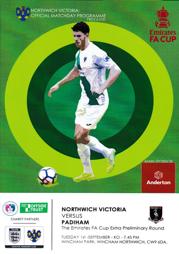 Northwich Victoria v Padiham - FA Cup - 01.09.20