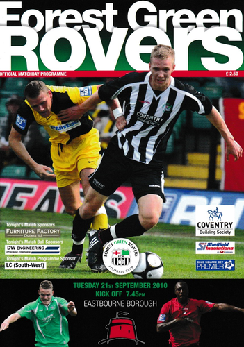 Forest Green Rovers v Eastbourne Borough - League - 21.09.10
