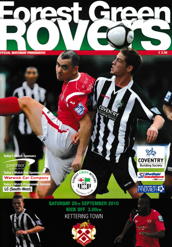 Forest Green Rovers v Kettering Town - League - 25.09.10