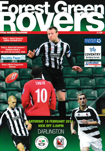 Forest Green Rovers v Darlington - League - 19.02.11