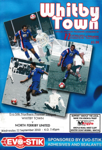 Whitby Town v North Ferriby United - League - 22.09.10