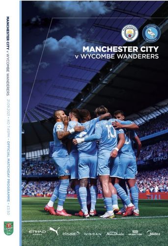 Manchester City v Wycombe Wanderers - Carabao Cup - 21.09.21