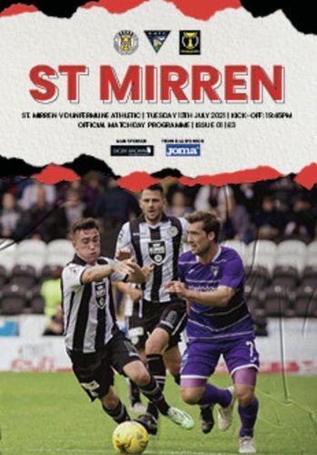 St Mirren v Dunfermline Athletic - Premier Sports Cup - 13.07.21