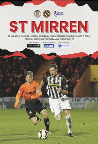 St Mirren v Dundee United - League - 11.09.21