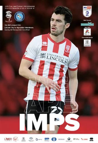 Lincoln City v Wycombe Wanderers - League - 12.02.22