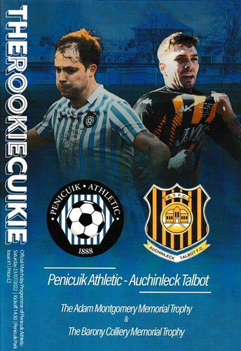 Penicuik Athletic v Auchinleck Talbot - Memorial Trophies - 23.07.22