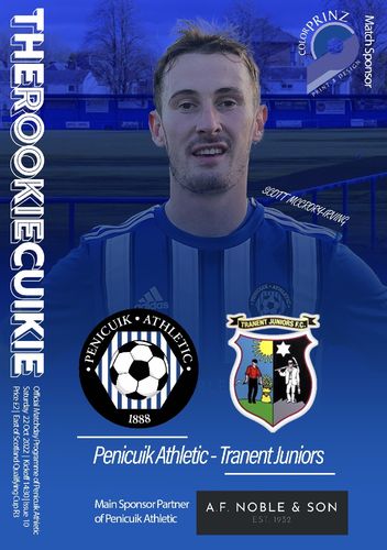 Penicuik Athletic v Tranent - East of Scotland Qualifying Cup - 22.10.22