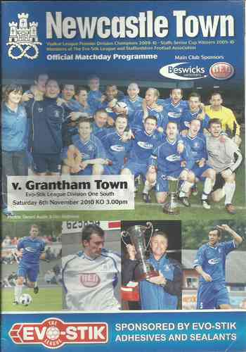 Newcastle Town v Grantham Town - League - 06.11.10