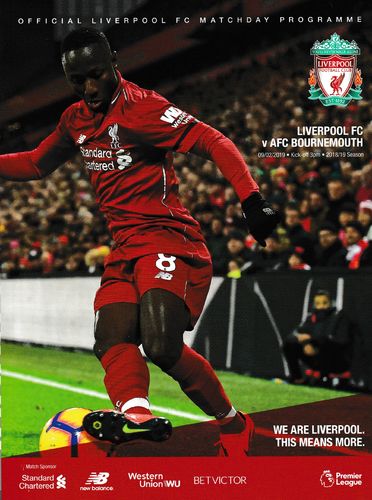 Liverpool v AFC Bournemouth - League - 09.02.19
