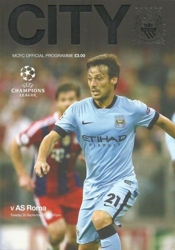 Manchester City v AS Roma - Champions League - 30.09.14