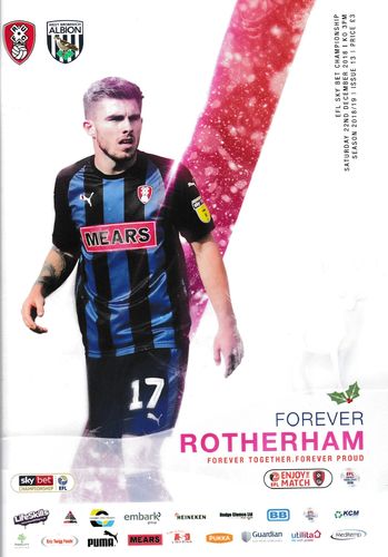 Rotherham United v WBA - League - 22.12.18