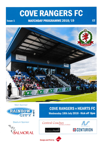 Cove Rangers v Hearts - Betfred Cup - 18.07.18