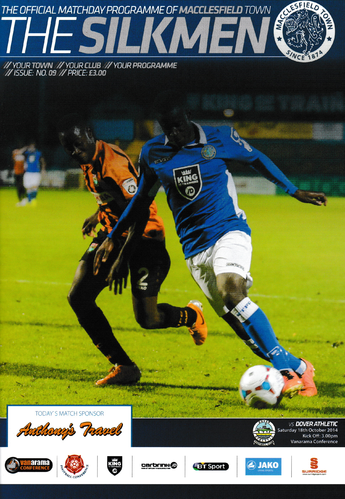 Macclesfield Town v Dover Athletic - League - 18.10.14