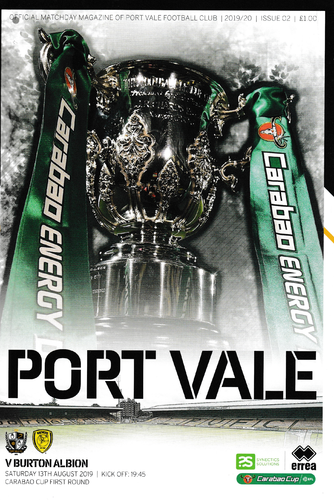 Port Vale v Burton Albion - Carabao Cup - 13.08.19