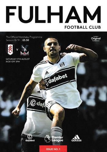 Fulham v Crystal Palace - League - 11.08.18