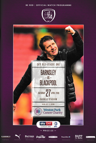 Barnsley v Blackpool - League - 27.04.19