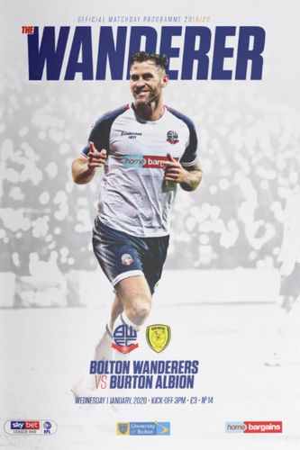 Bolton Wanderers v Burton Albion - League - 01.01.20
