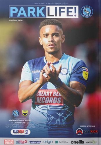 Wycombe Wanderers v Oxford United - League - 15.09.18