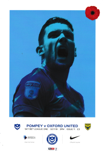 Portsmouth v Oxford United - League - 02.11.19