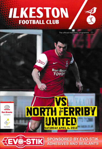 Ilkeston v North Ferriby United - League - 06.04.13