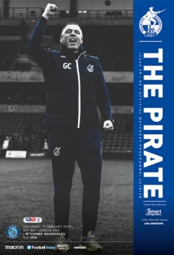 Bristol Rovers v Wycombe Wanderers - League - 19.01.19