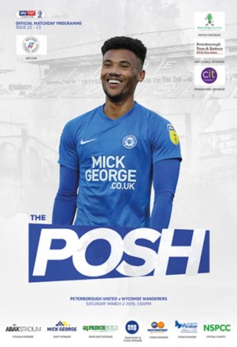 Peterborough United v Wycombe Wanderers - League - 02.03.19