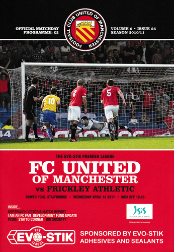 FC United of Manchester v Frickley Athletic - League - 13.04.11