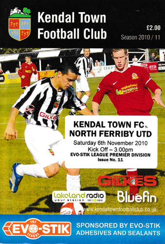 Kendal Town v North Ferriby Town - League - 06.11.10