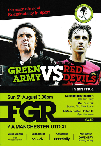 Forest Green Rovers v Manchester United XI - Friendly - 05.08.12