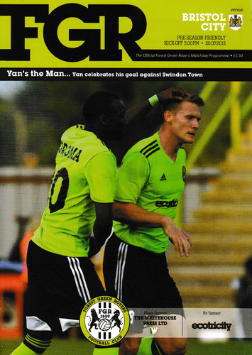 Forest Green Rovers v Bristol City - League - 20.07.13