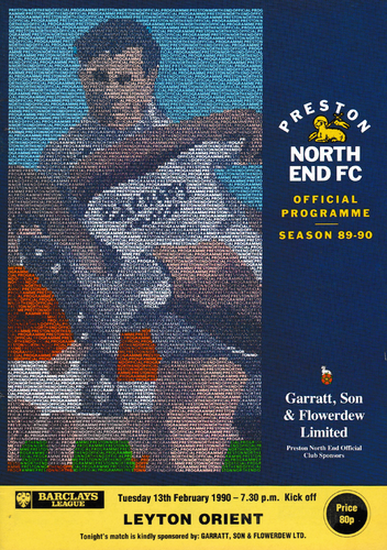 Preston North End v Leyton Orient - League - 13.02.90