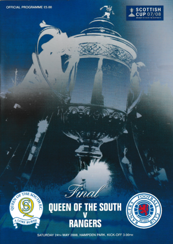Queen of the South v Rangers - Scottish Cup Final - 24.05.08