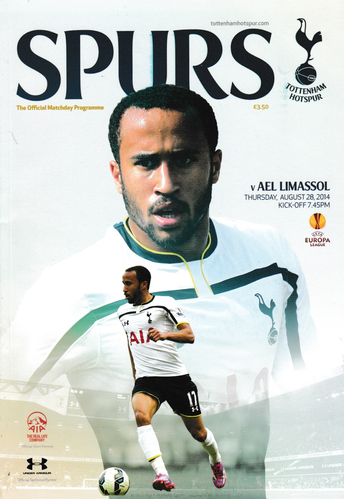Tottenham Hotspur v AEL Limassol - Europa League - 28.08.14
