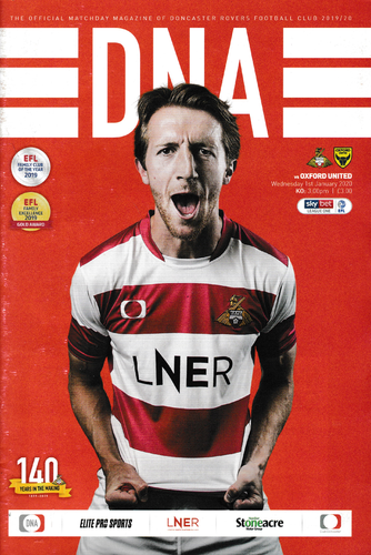 Doncaster Rovers v Oxford United - League - 01.01.20