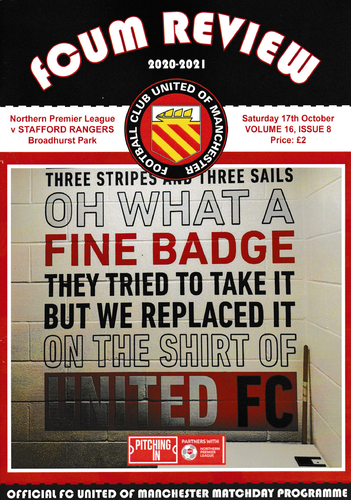 FC United of Manchester v Stafford Rangers - League - 17.10.20