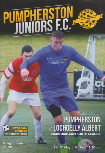 Pumpherston v Lochgelly Albert - League - 05.05.18