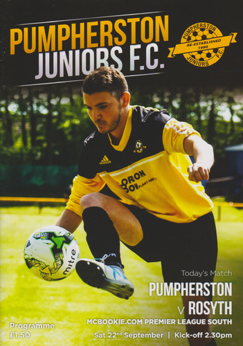 Pumpherston v Rosyth - League - 22.09.18