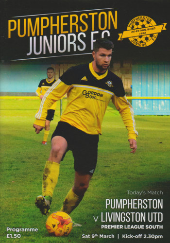 Pumpherston v Livingston United - League - 09.03.19