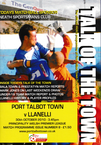 Port Talbot Town v Llanelli - League - 30.10.10
